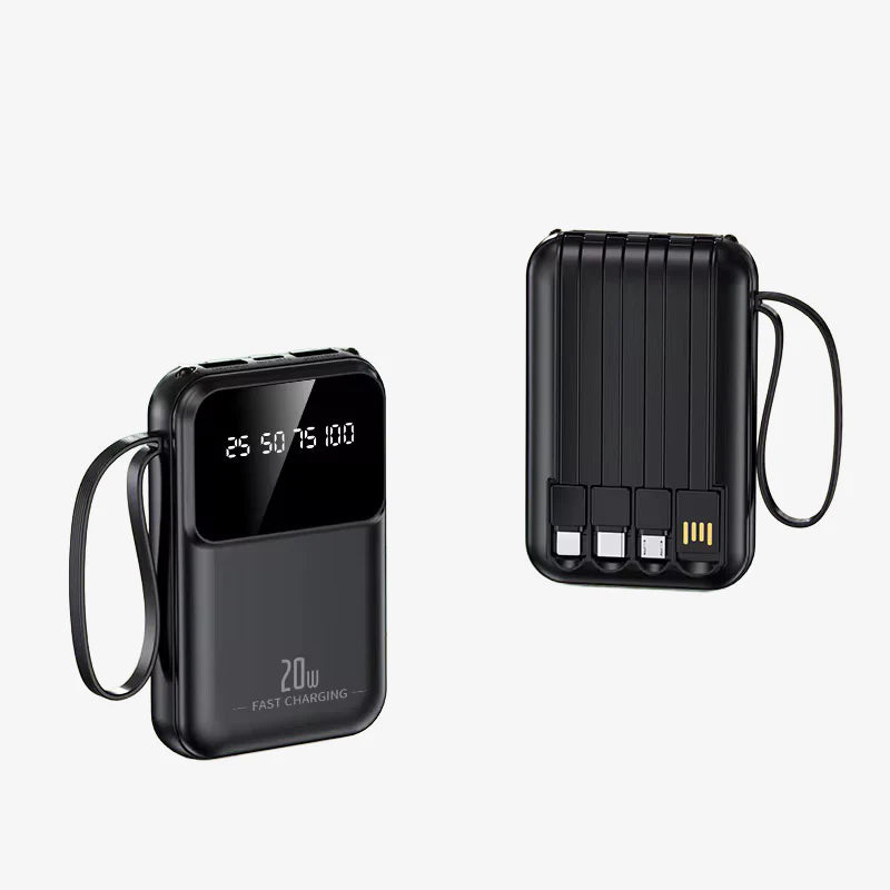 Power Bank filaire avec led de torche