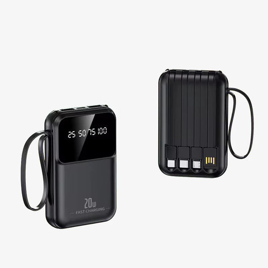 Power Bank filaire avec led de torche