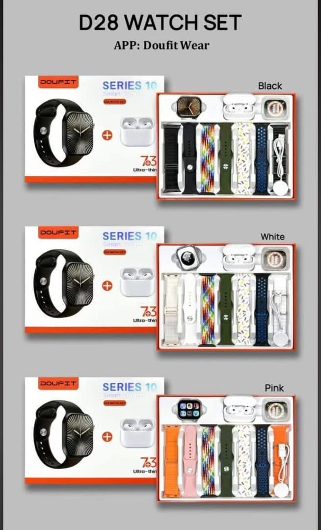 ⌚ Pack Ultime D 28 Watch – 10 en 1