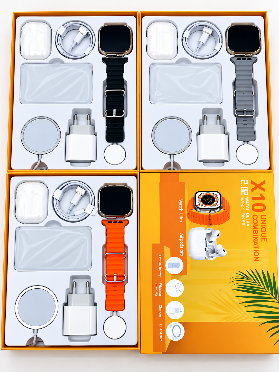 Pack X10 unique combination