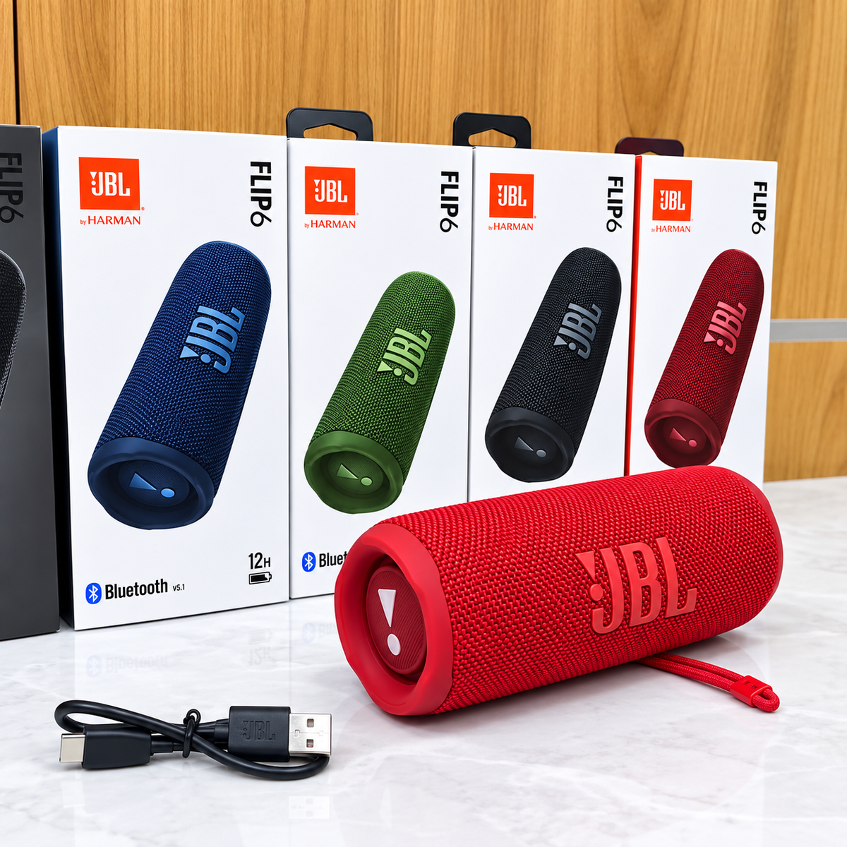 JBL Flip 6 – Enceinte Bluetooth Portable