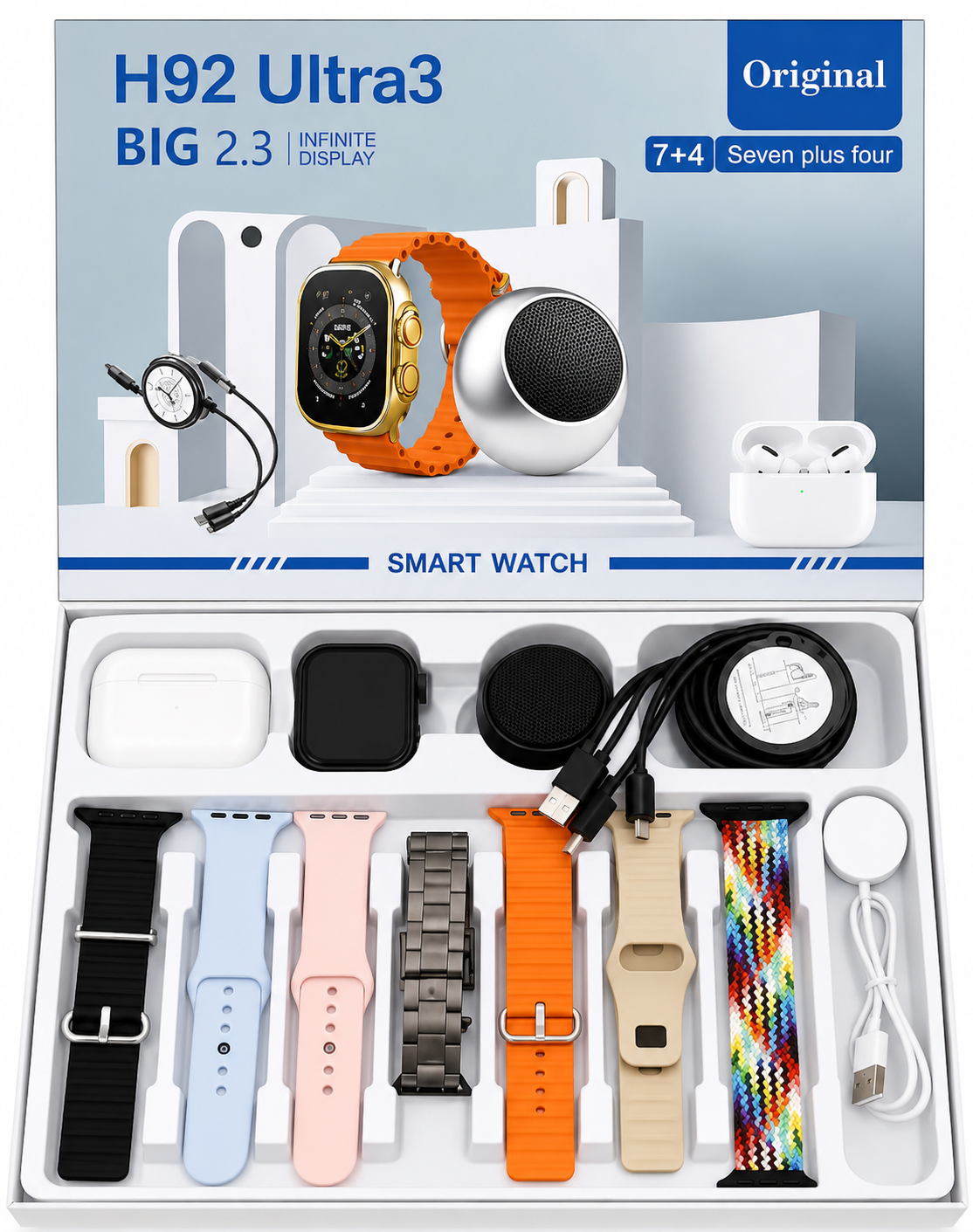 ⌚ H92 Ultra 3 – Pack Premium