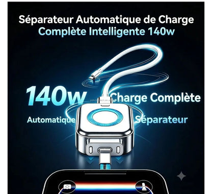 Mini Power Bank Type-C Magnétique – Recharge Rapide et Portable 🔋